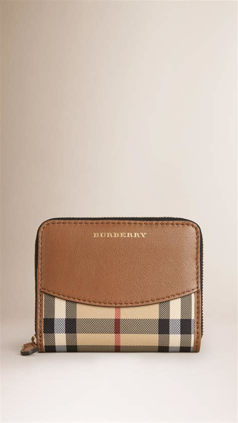 burberry horseferry and leather check wallet|Burberry Burberry Horseferry Check Continental Wallet In Brown .